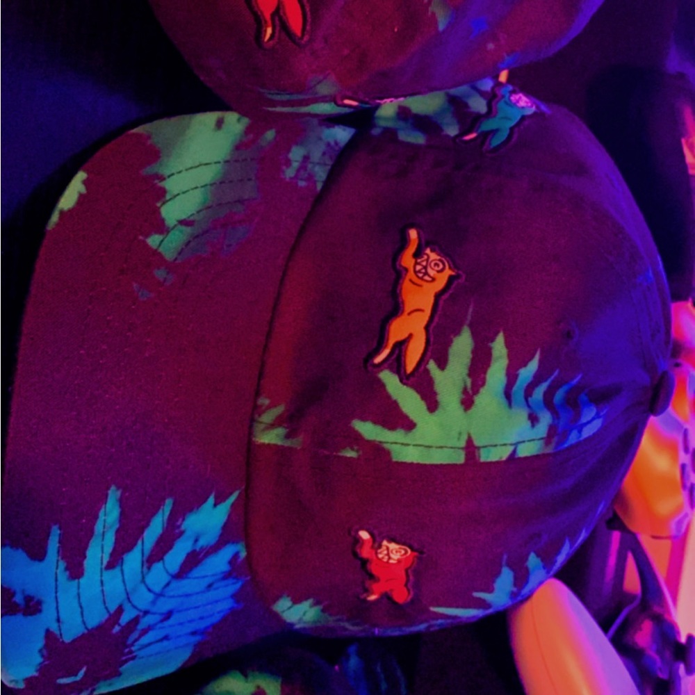 NEW with tag Black IceCream hat. NWT “Ruby Dad Hat” in “Kelly Green”